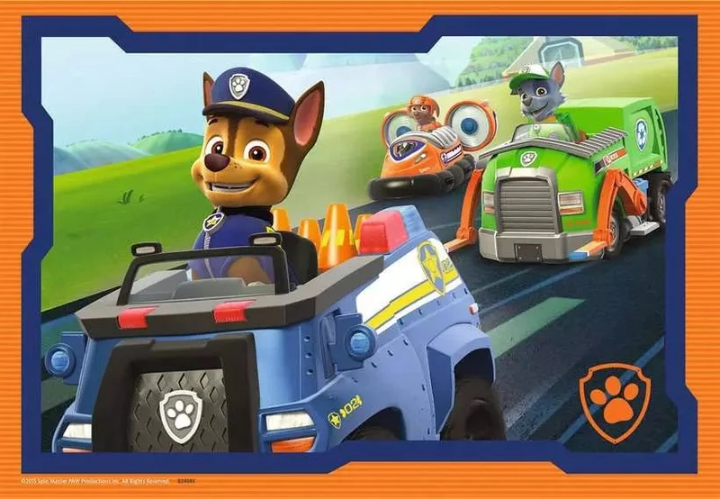 Paw Patrol im Einsatz Kinderpuzzle – Ravensburger 2x12 Teile