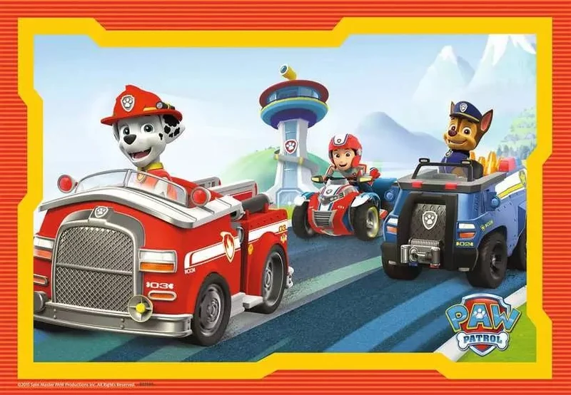 Paw Patrol im Einsatz Kinderpuzzle – Ravensburger 2x12 Teile