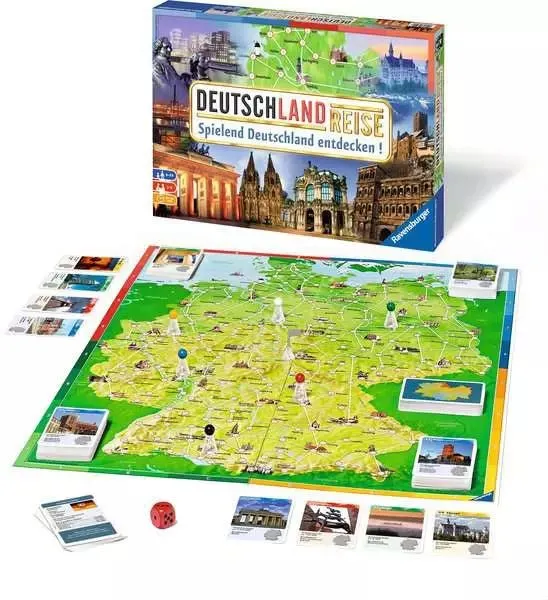 Deutschlandreise – Familienspiel ab 8 Jahren