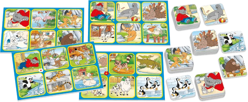 Benjamin Blümchen, Zoo Lotto, Reisespiel in der Metalldose