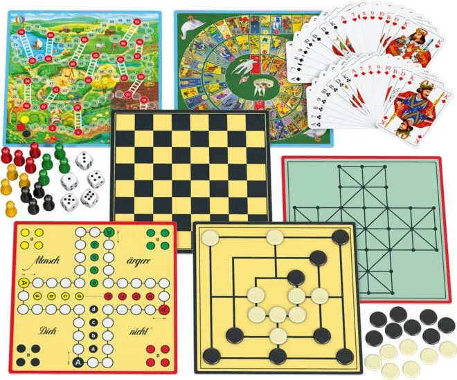 150er Kompakt-Spielesammlung, 150 Spielemöglichkeiten