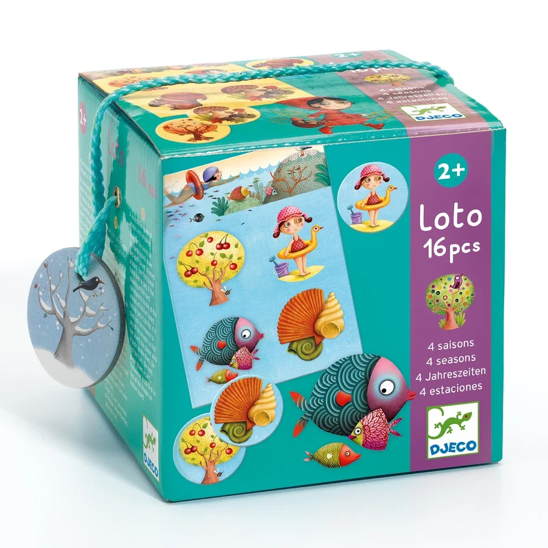 Lotto Lernspiel - 4 Jahreszeiten