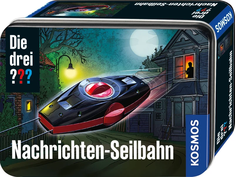 Die Drei ???: Nachrichten-Seilbahn Detektiv-Set
