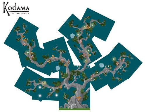 Kodama Die Baumgeister - Legespiel