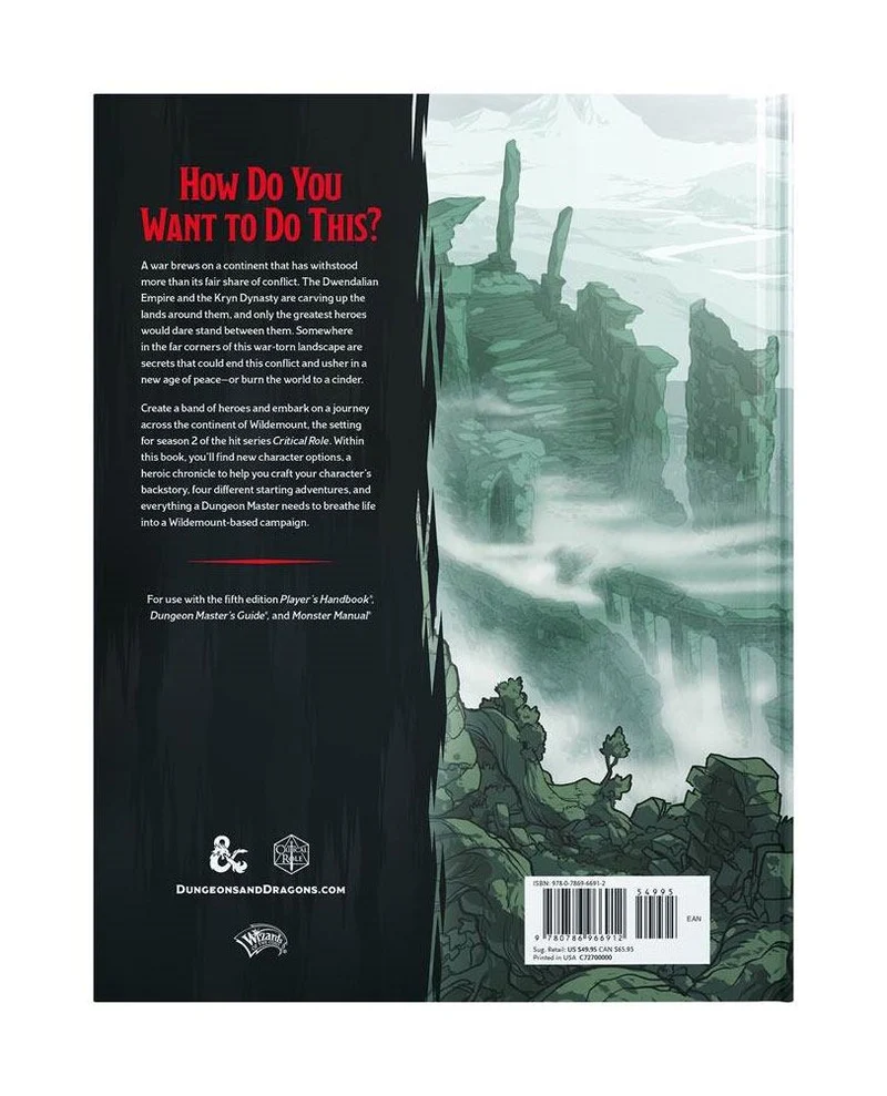 D&D Explorer's Guide to Wildemount - EN