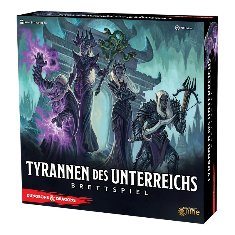 D&D Brettspiel - Tyrannen des Unterreichs DE