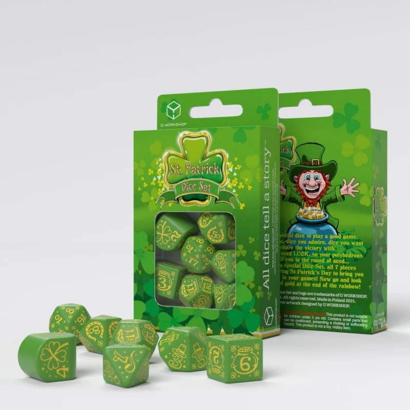 St. Patrick Dice Set - The Lucky Charm