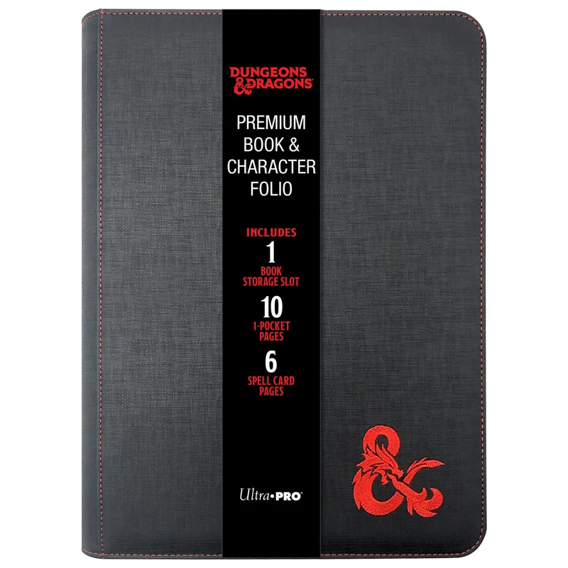 D&D Premium Zippered Book & Character Folio