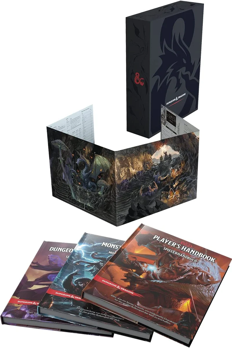 D&D Core Rulebook Geschenk-Set DE