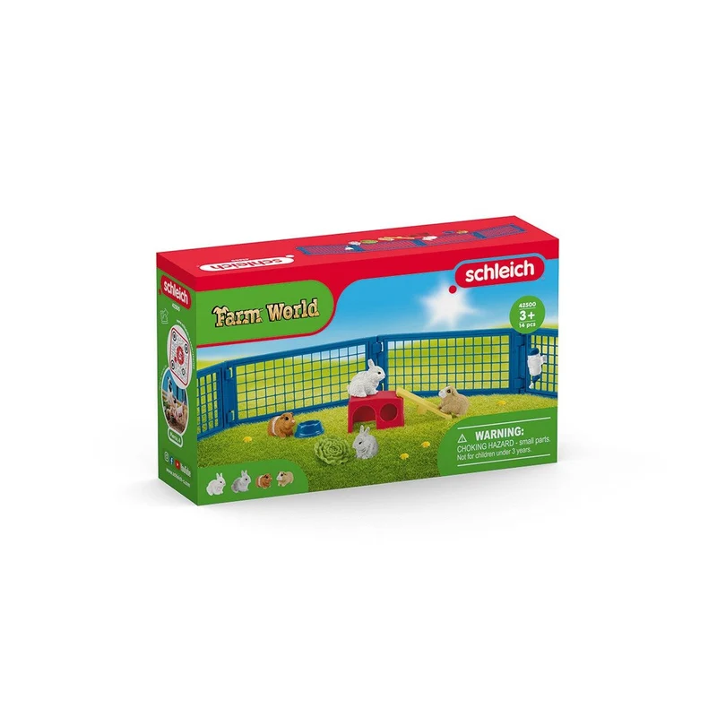 Zuhause für Kaninchen und Meerschweinchen – Schleich Farm World Spielset