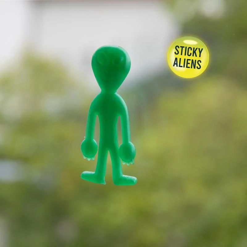 SPACE ADVENTURE Alien-Schleuder 3-teilig, 2-fach sortiert