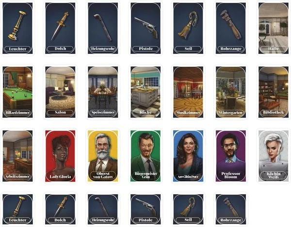 Hasbro Cluedo Kompakt – Tragbares Detektivspiel