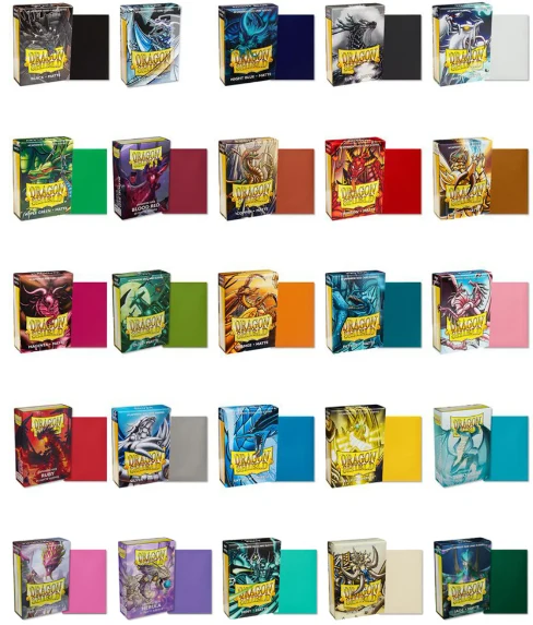 Matte Sleeves 100 - Standard Size