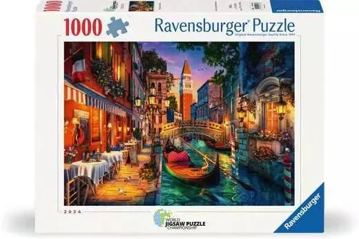 Puzzle 1000 Teile - Canal Cruise in Venice