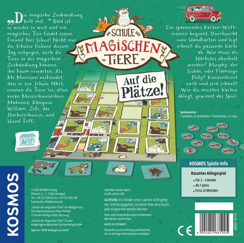 Die Schule der magischen Tiere - Auf die Plätze!
