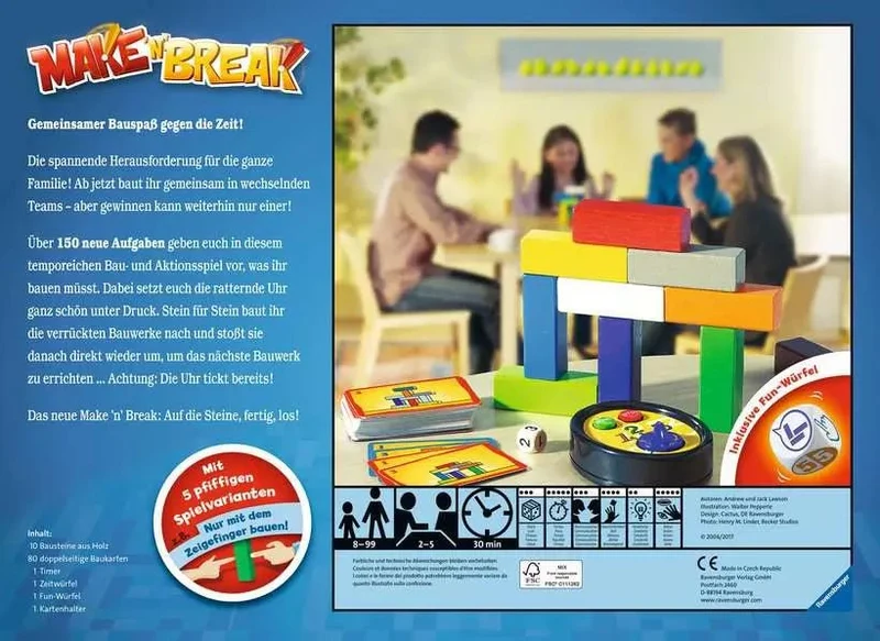 Make ’n’ Break – Ravensburger Geschicklichkeits- und Bauspiel