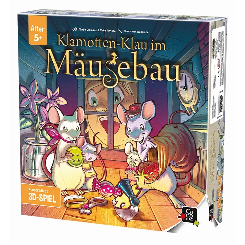Klamottenklau im Mäusebau – spannendes Suchspiel