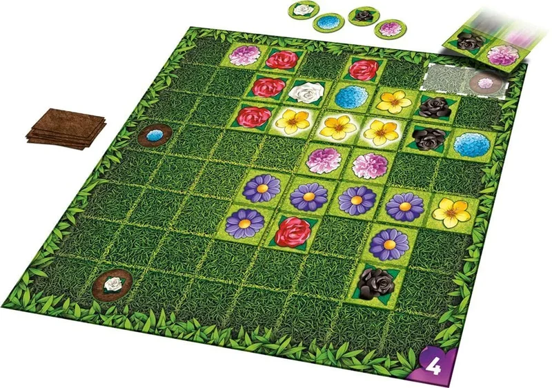 For One – Schwarze Rosen, Legespiel