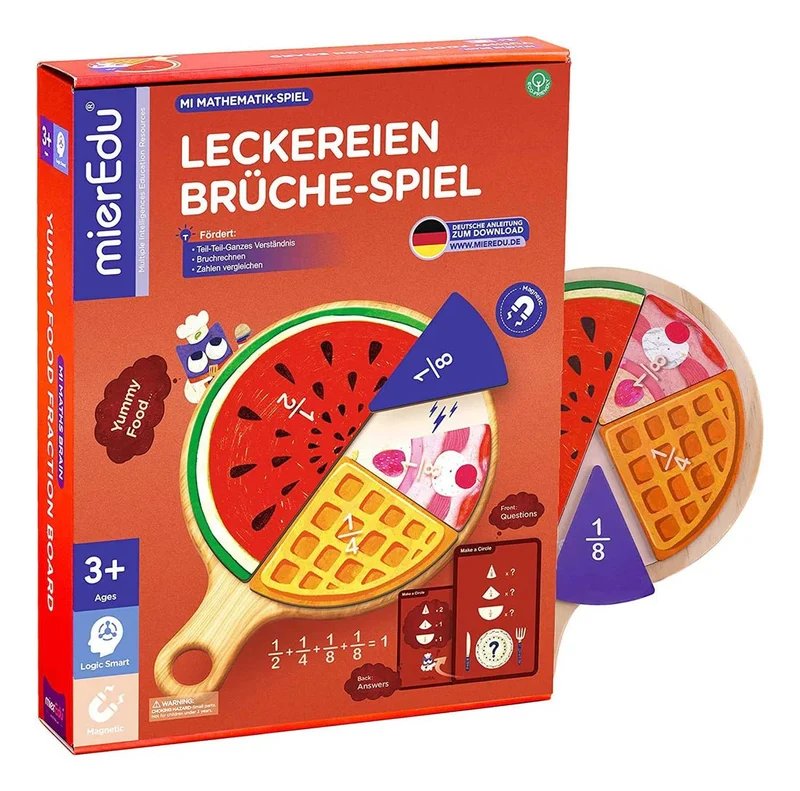Leckereien Brüche-Spiel