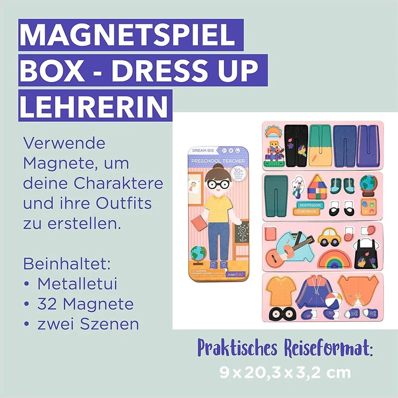 Reise-Magnetspielbox – Lehrerin