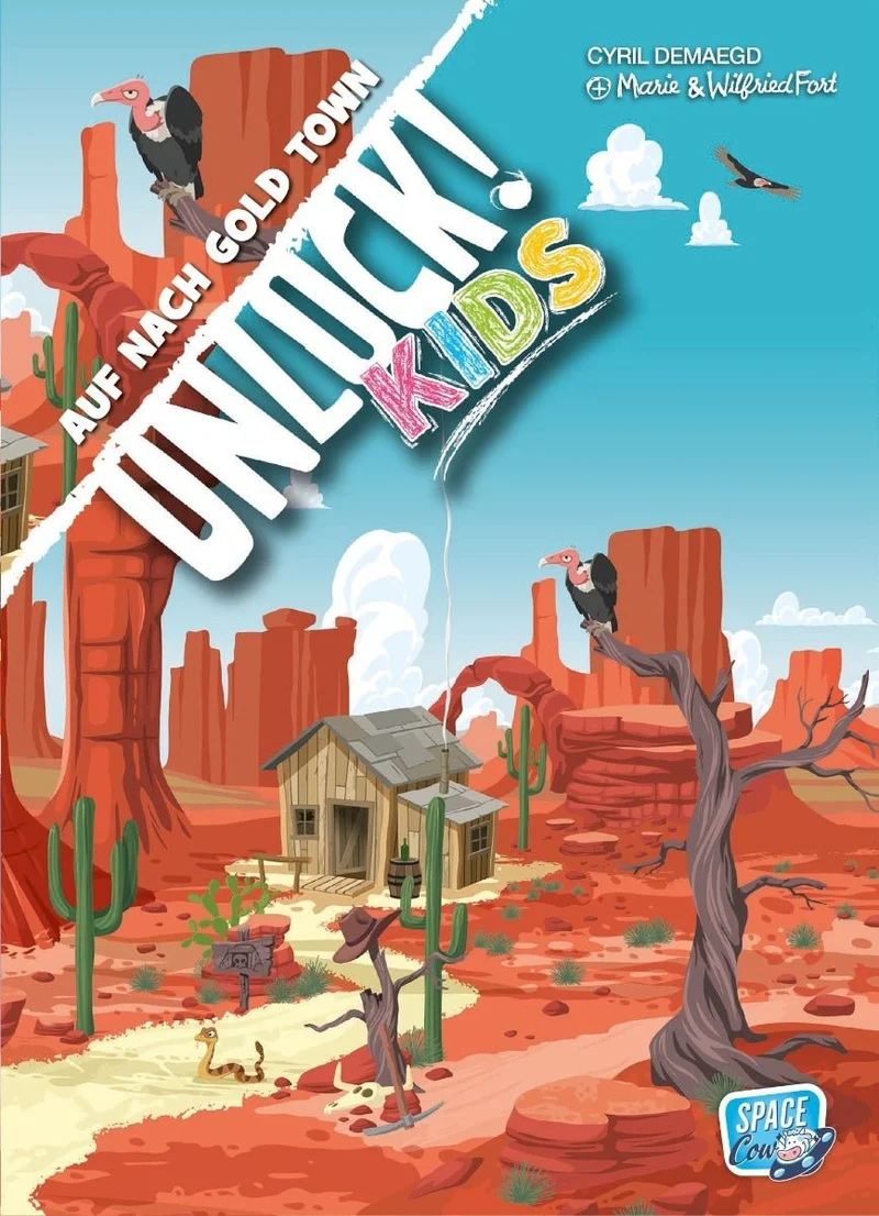 Unlock! Kids Auf nach Gold Town – Asmodee