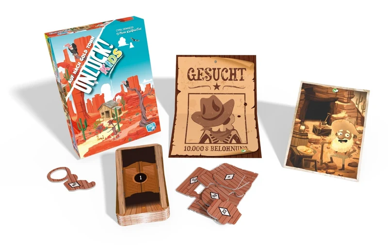 Unlock! Kids Auf nach Gold Town – Asmodee