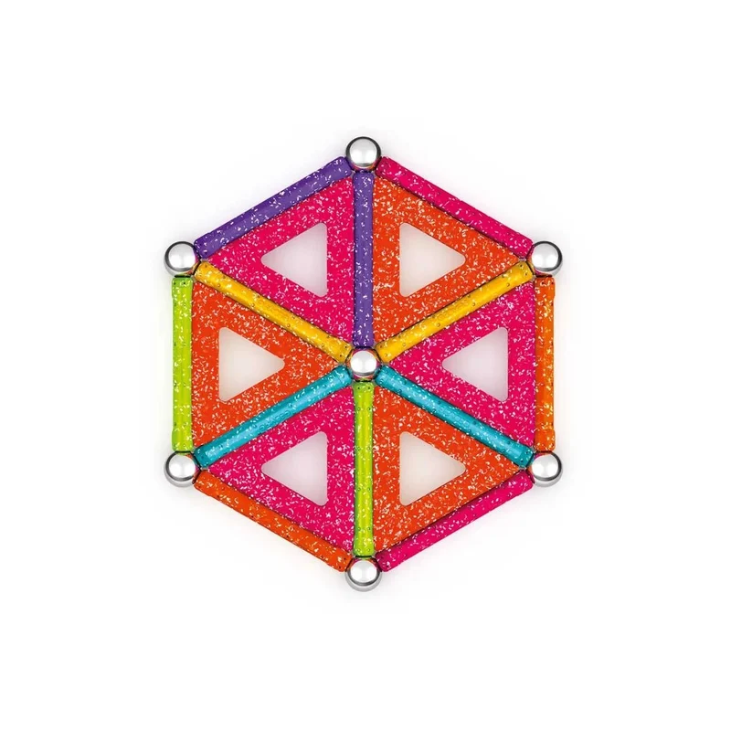 Magnetbausteine - Geomag Glitter Panels Recycled 35
