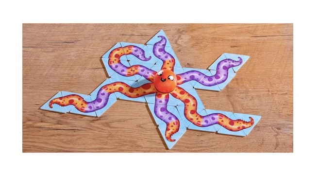 Kinderspiel Hallihallo Kalmario! Legespiel und Merkspiel