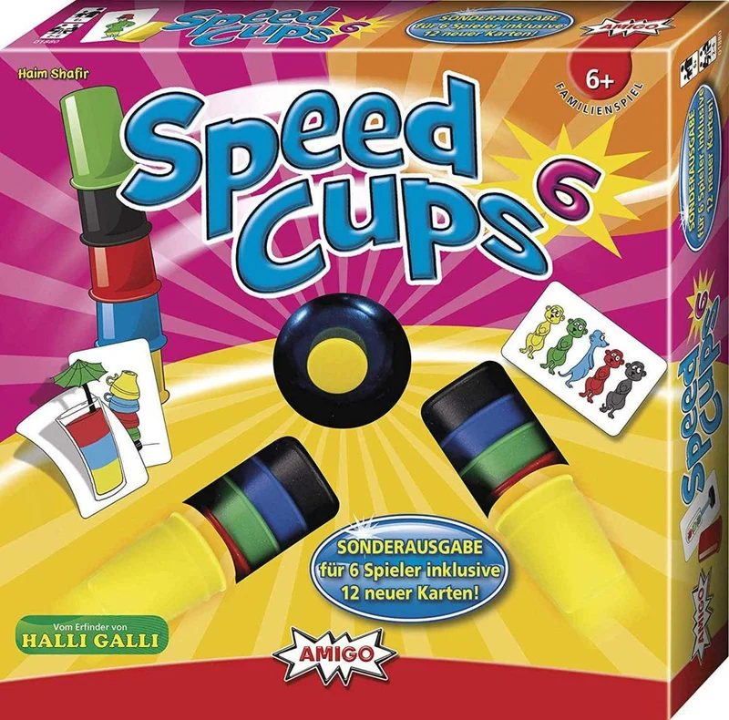 Speed Cups 6 – Rasantes Reaktionsspiel mit Bechern