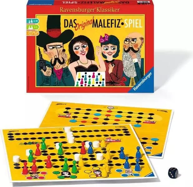 Das Original Malefiz – Ravensburger Gesellschafts- und Brettspiel