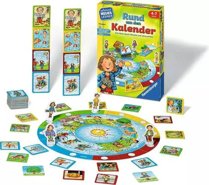Rund um den Kalender – Ravensburger Lern- und Kinderspiel