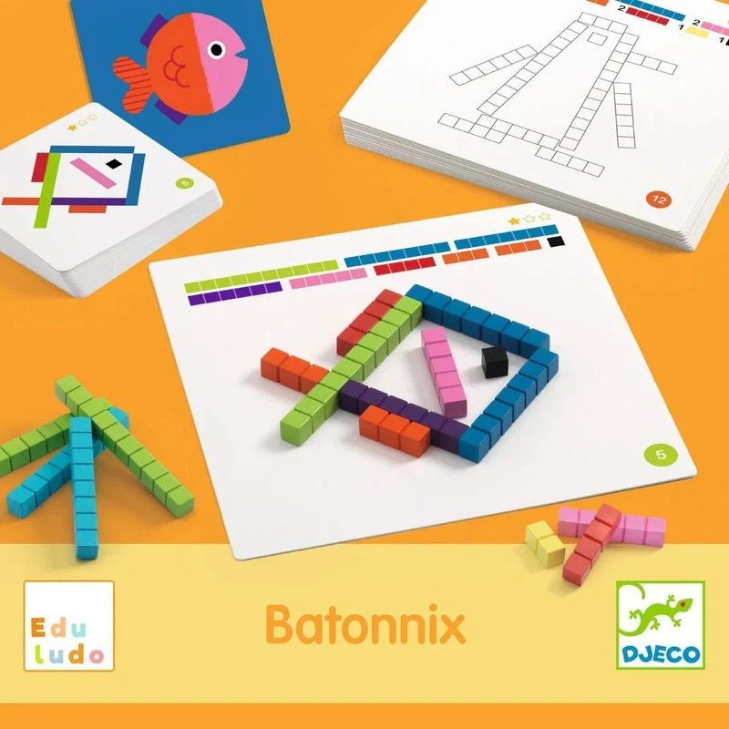 Djeco Lernspiel – Batonnix