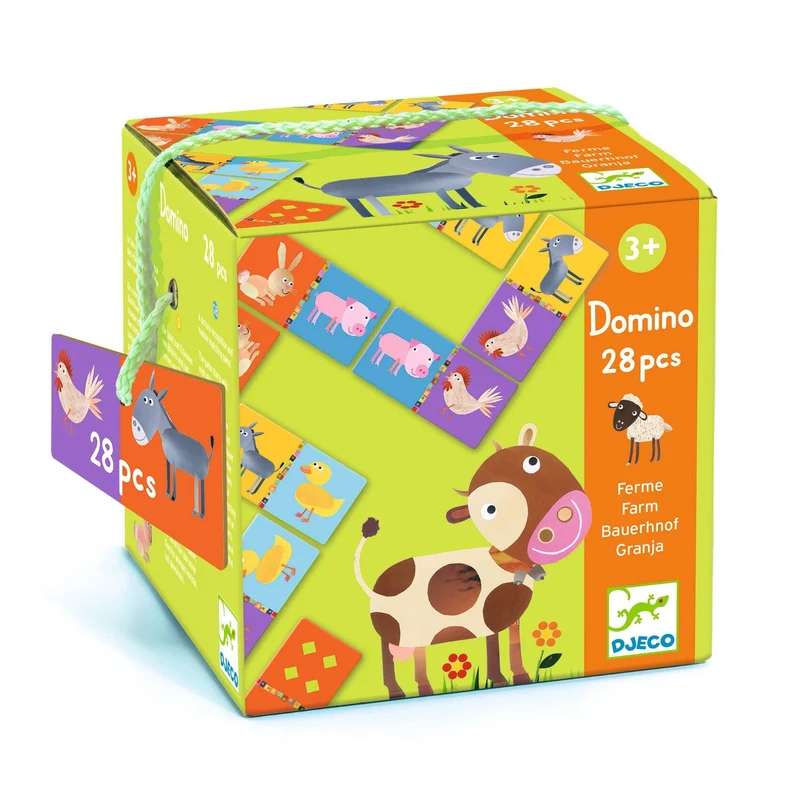 Kinder-Domino Bauernhof