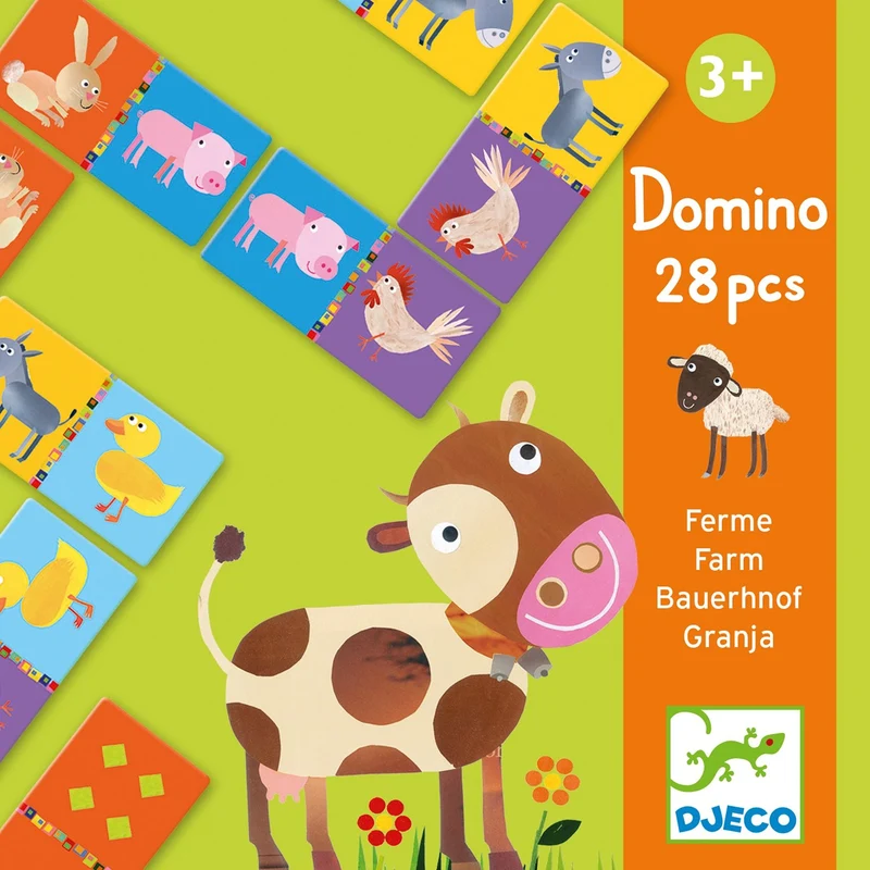 Kinder-Domino Bauernhof