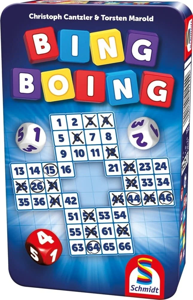 Bing Boing, Reisespiel in der Metalldose