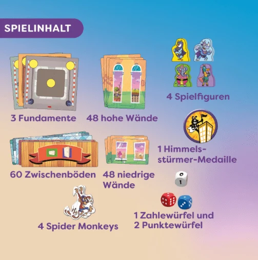 HABA Rhino Hero – Super Battle 3D Stapelspiel