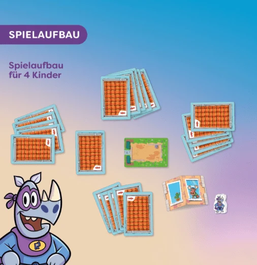 Rhino Hero – Das Original 3D Stapelspiel von HABA