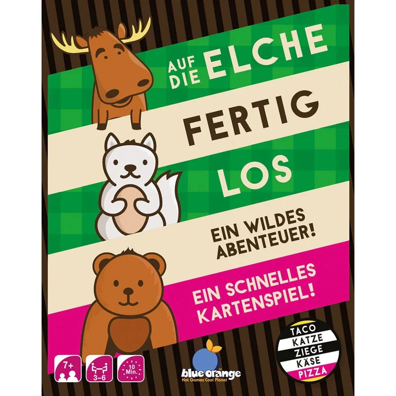 Auf die Elche fertig los - Reaktionsspiel