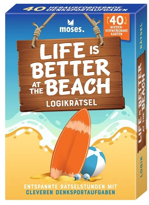 Life is better at the Beach – Logikrätsel mit 40 Rätseln
