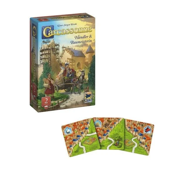 Carcassonne Händler und Baumeisterin - Erweiterung