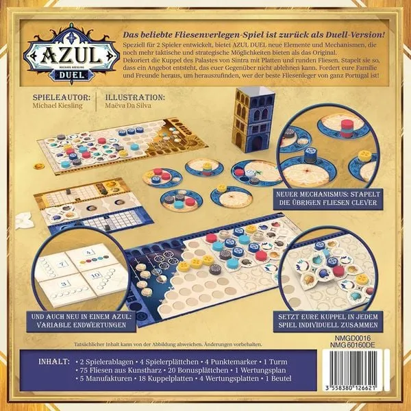 Azul Duel Legespiel ab 10 Jahren – Next Move Games