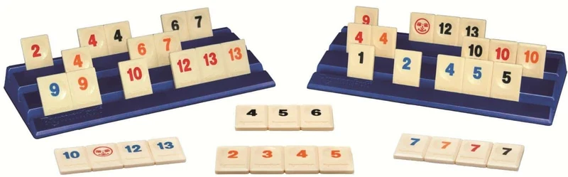 Original Rummikub Pouch – Zahlenlegespiel in Stofftasche