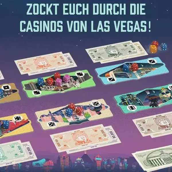 Würfelspiel – Las Vegas – ab 8 Jahren