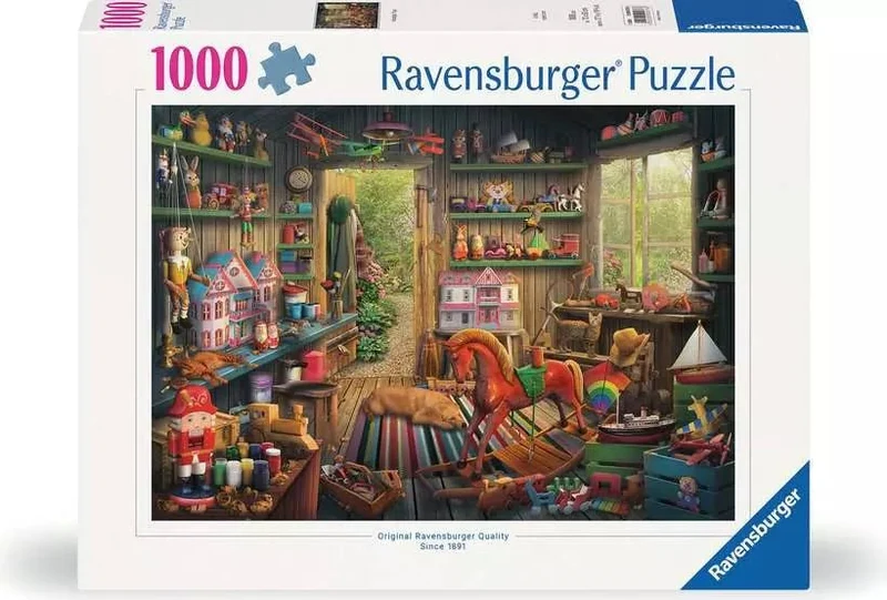 Erwachsenenpuzzle – Spielzeug von damals – 1000 Teile