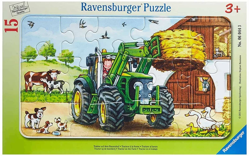 Traktor Bauernhof Rahmenpuzzle ab 3 Jahren – Ravensburger