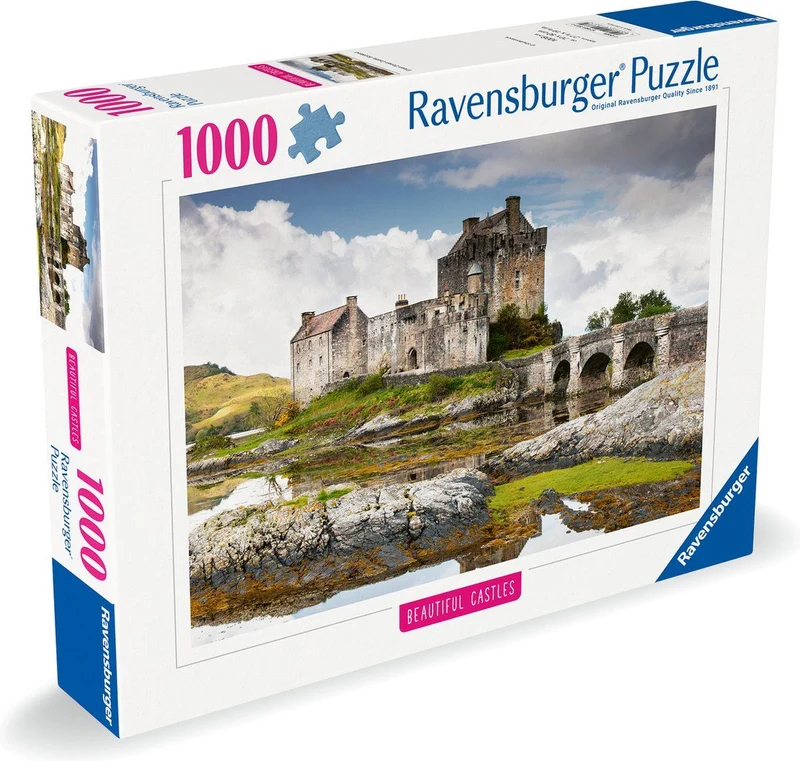 Puzzle 1000 Teile - Schloss Eilean Donan, Schottland
