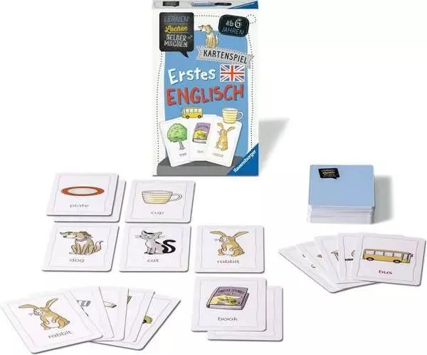 Lernen Lachen Selbermachen: Erstes Englisch - Kartenspiel