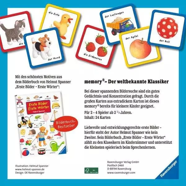 Memory Erste Bilder Erste Wörter – Ravensburger
