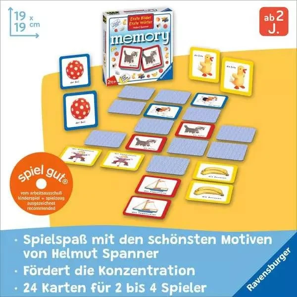 Memory Erste Bilder Erste Wörter – Ravensburger