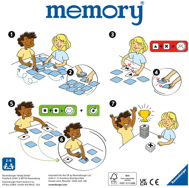 memory Natur - Kinderspiel ab 6 Jahren